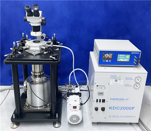 【新品發(fā)布】重光超低溫位移探針臺研發(fā)成功！